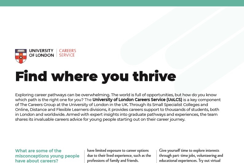 University of London Careers Service
