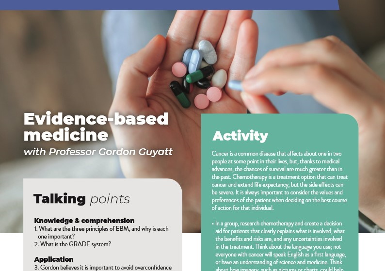 Evidence-based medicine