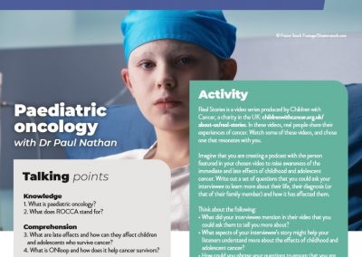 Paediatric oncology