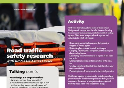 Road traffic safety research