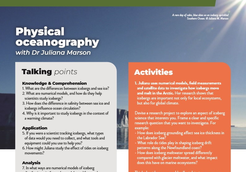 Physical oceanography