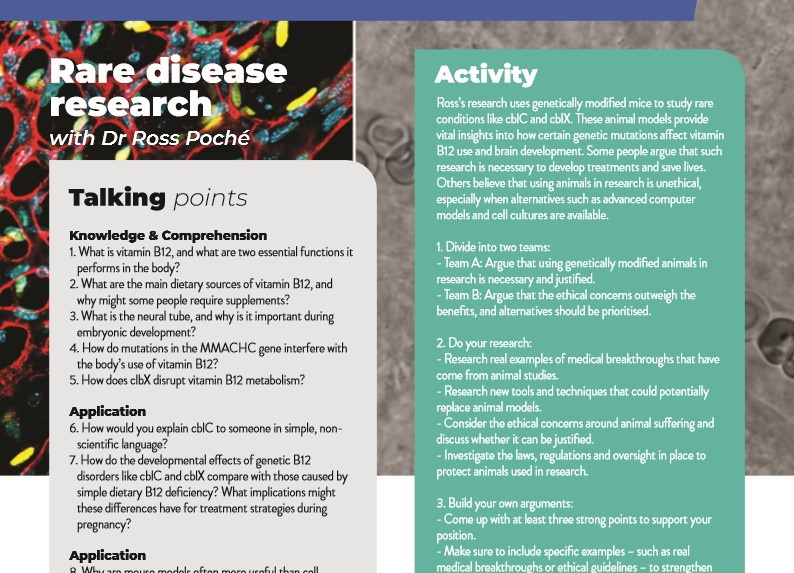 Rare disease research