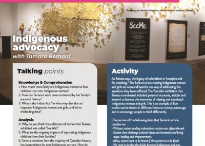 Indigenous advocacy