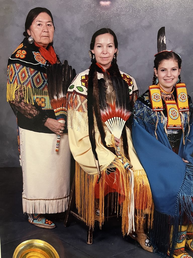 Dr Holly Graham with her mother