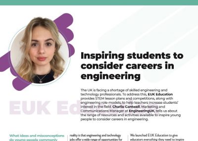 Inspiring students to consider careers in engineering