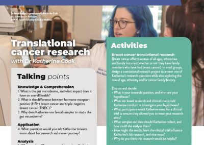 Translational cancer research