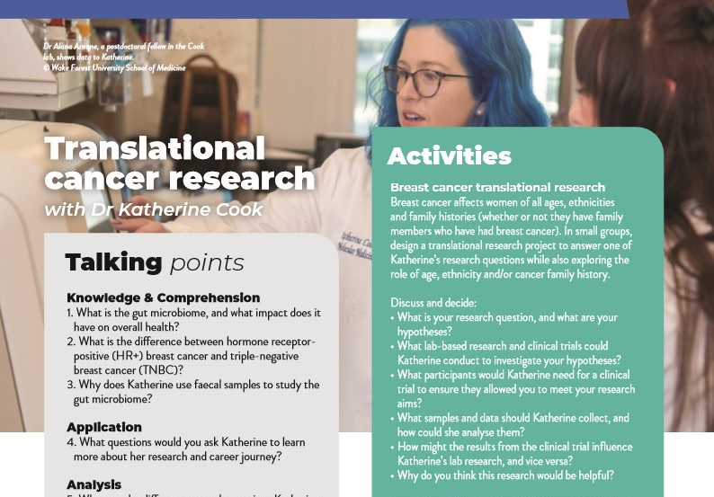 Translational cancer research