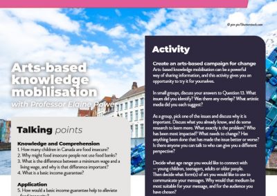 Arts-based knowledge mobilisation