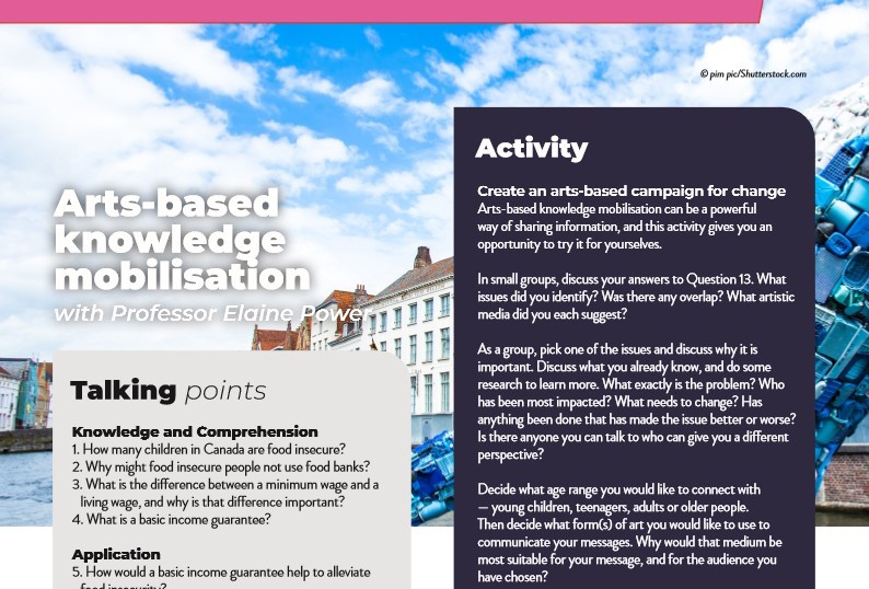 Arts-based knowledge mobilisation