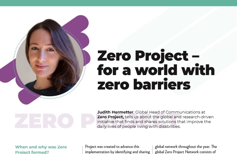 Zero Project – for a world with zero barriers