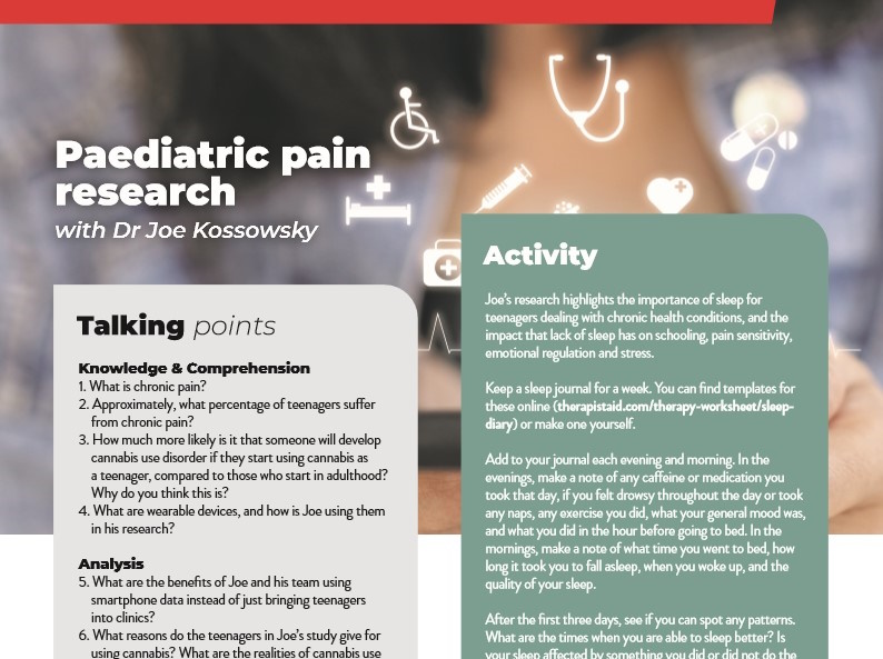 Paediatric pain research