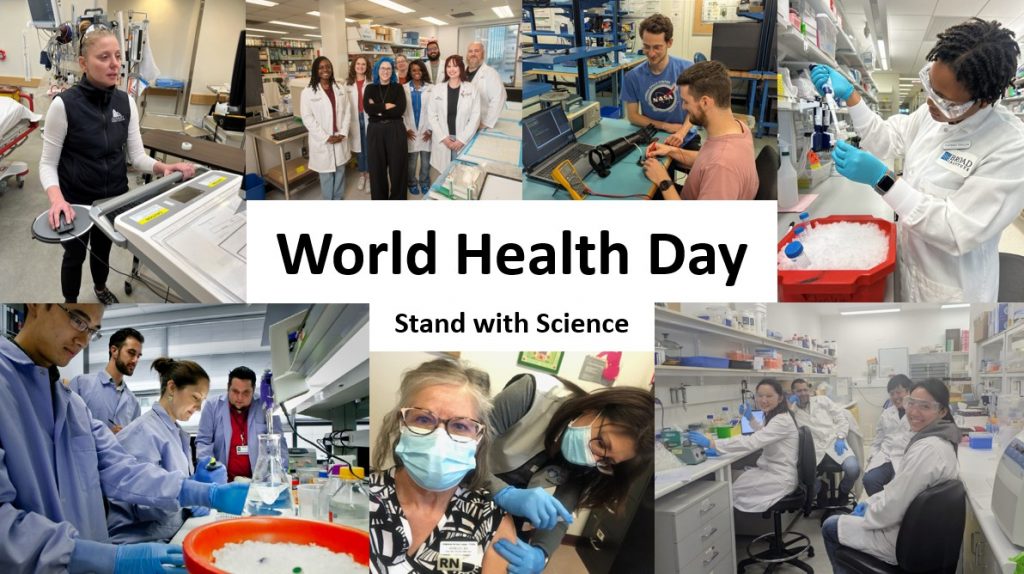 Stand with science for World Health Day