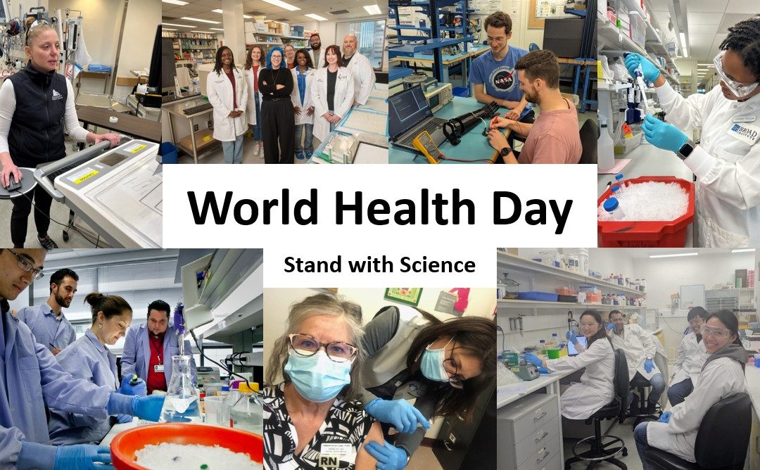 Stand with science for World Health Day