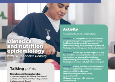 Dietetics and nutrition epidemiology