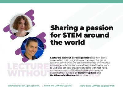 Sharing a passion for STEM around the world