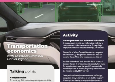 Transportation economics