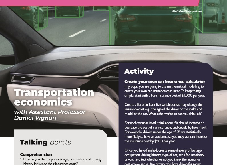 Transportation economics