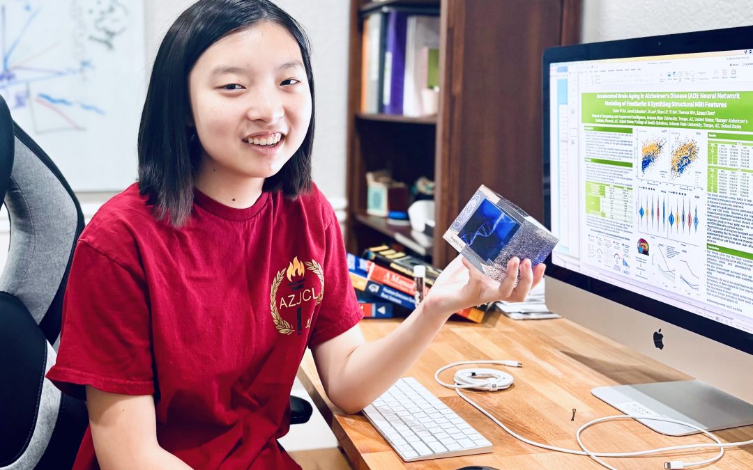 How did a high school science project uncover a potential new treatment for Alzheimer’s disease?